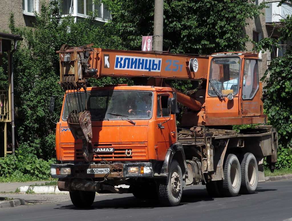 Калужская область, № М 800 ММ 40 — КамАЗ-55111-15 [55111R]