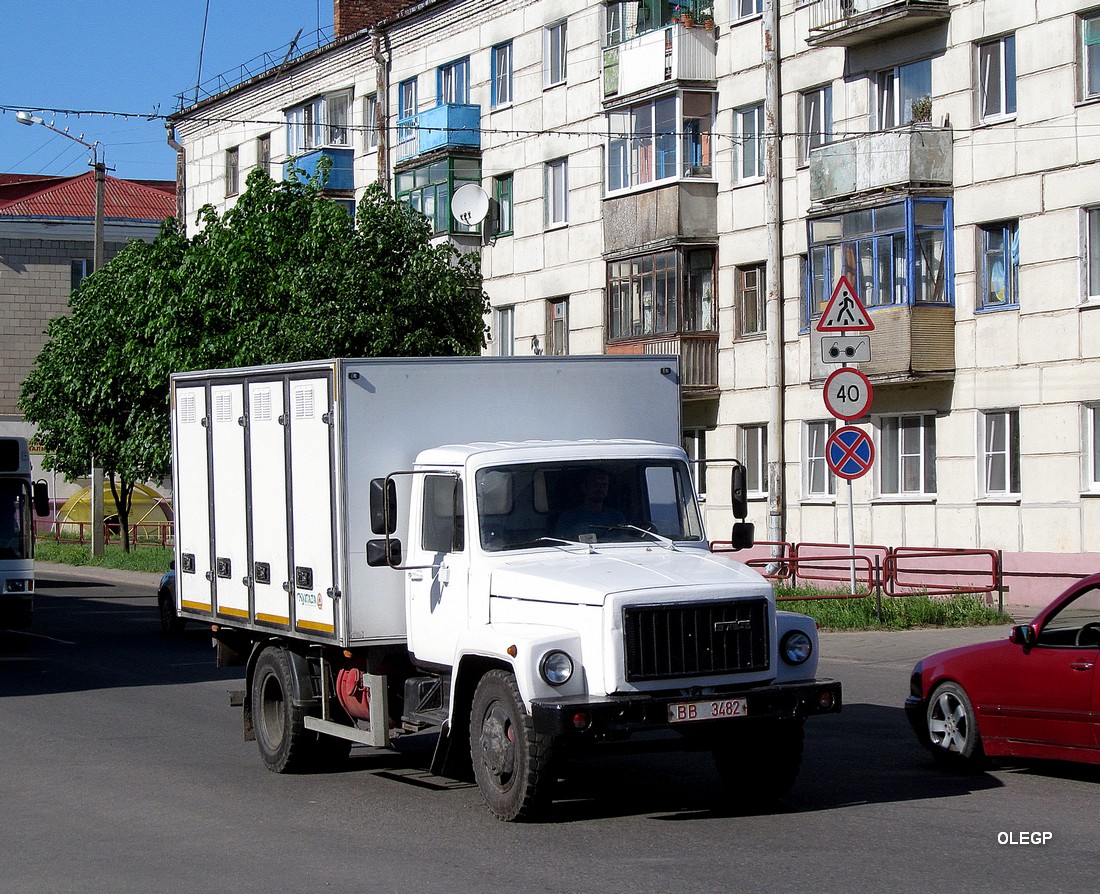 Витебская область, № ВВ 3482 — ГАЗ-3307