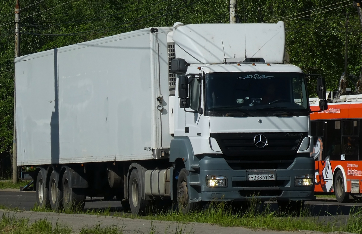 Калужская область, № М 333 ОТ 40 — Mercedes-Benz Axor 1835