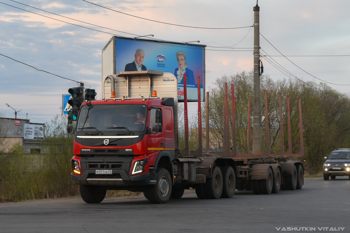 Архангельская область, № М 051 ОВ 29 — Volvo ('2013) FMX.460 [X9P]