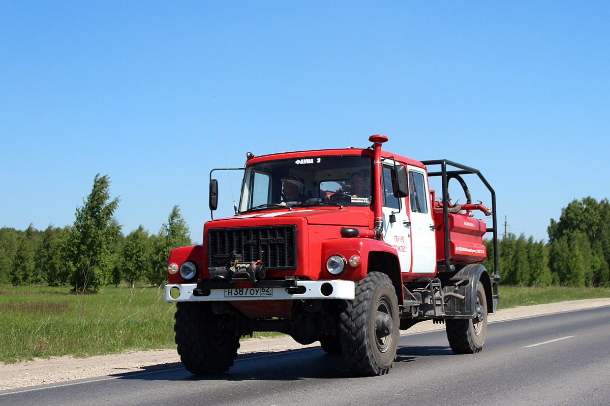 Рязанская область, № Н 387 ОУ 62 — ГАЗ-33081 «Садко»