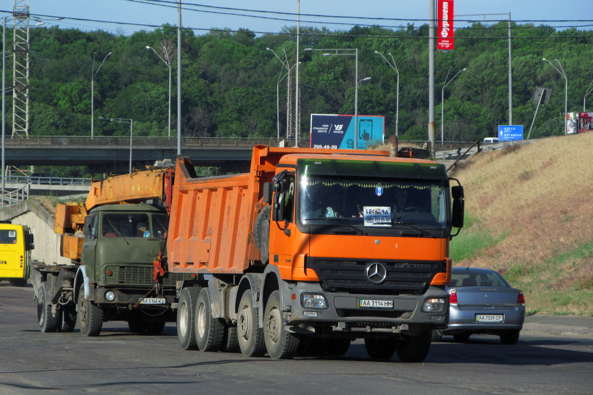 Киев, № АА 3114 НМ — Mercedes-Benz Actros ('2003)