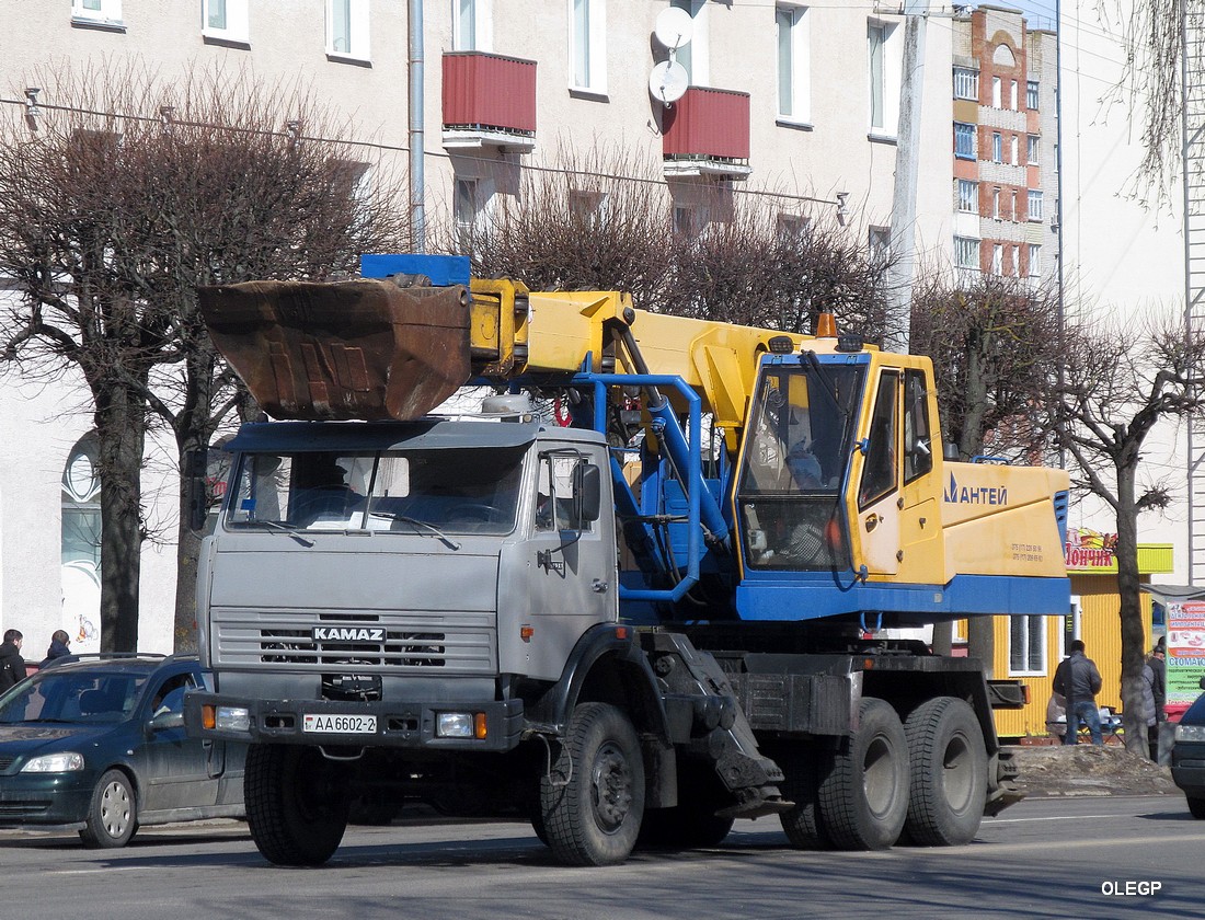 Витебская область, № АА 6602-2 — КамАЗ-53228 (общая модель)