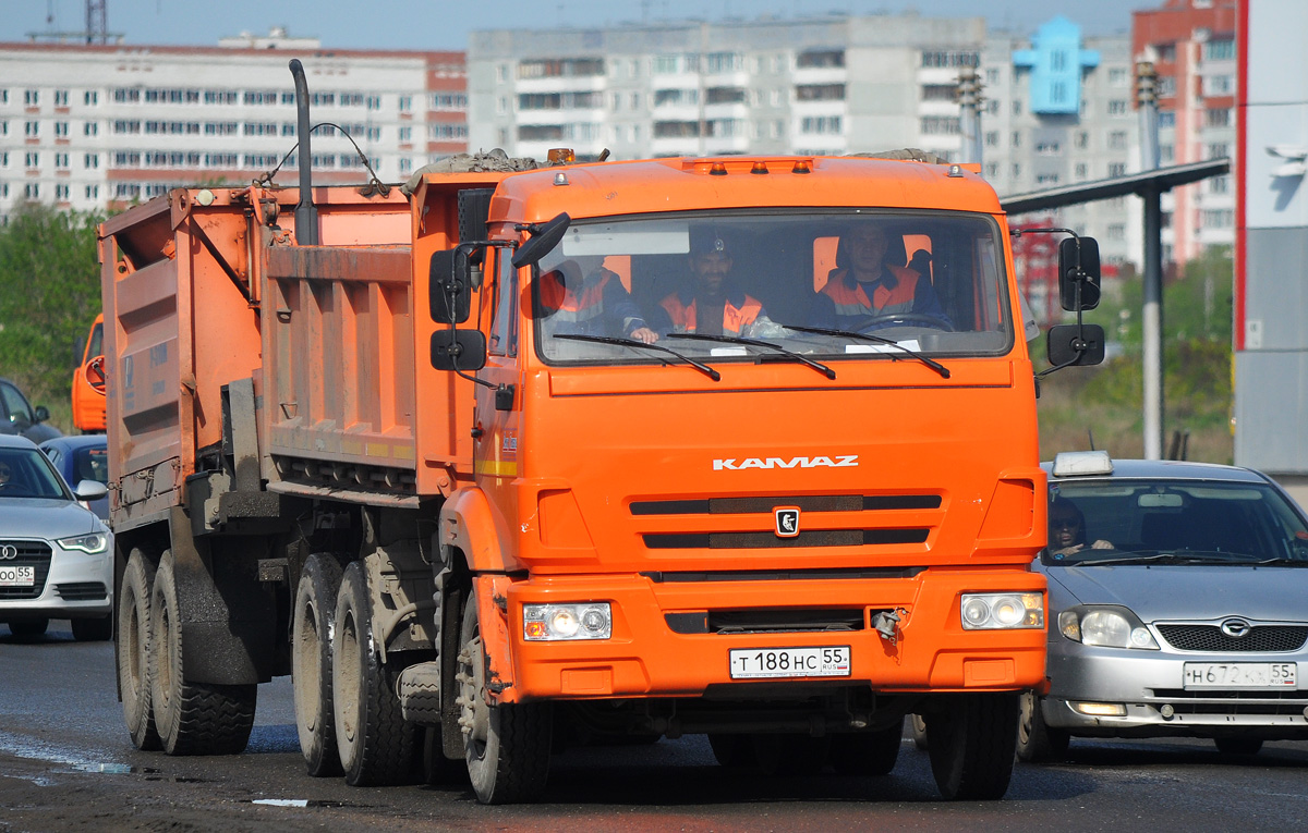 Омская область, № Т 188 НС 55 — КамАЗ-65115-L4