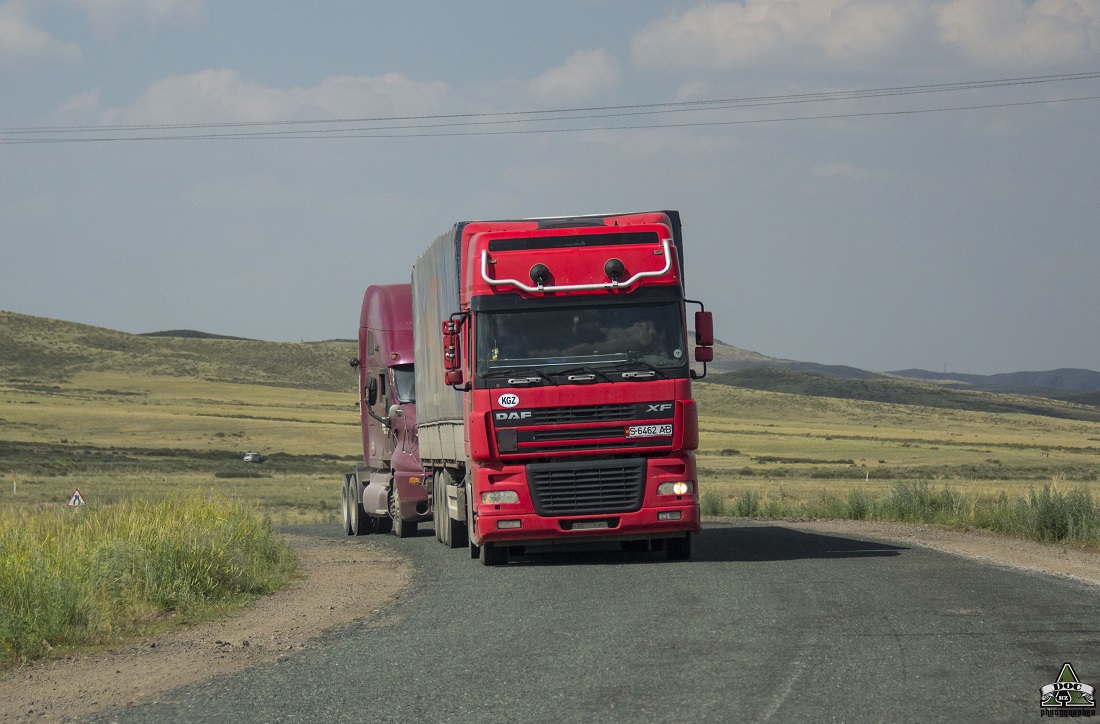 Киргизия, № S 6462 AB — DAF XF95 FT