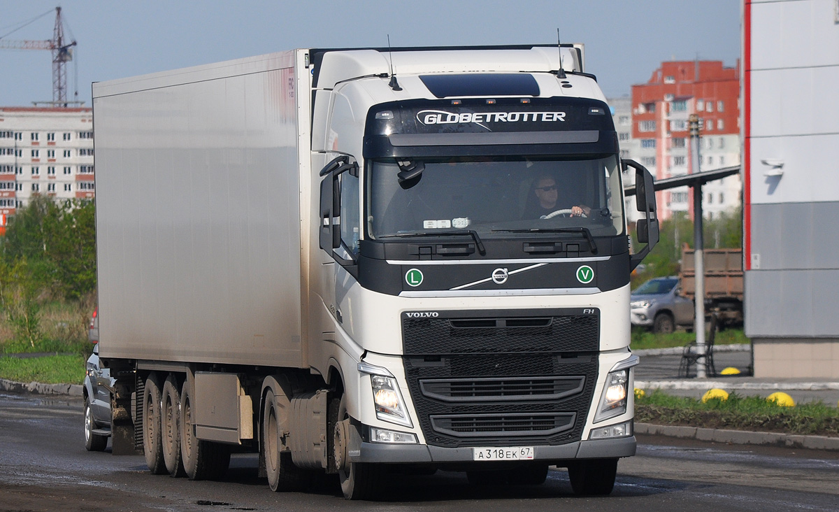 Смоленская область, № А 318 ЕК 67 — Volvo ('2012) FH.460 [X9P]