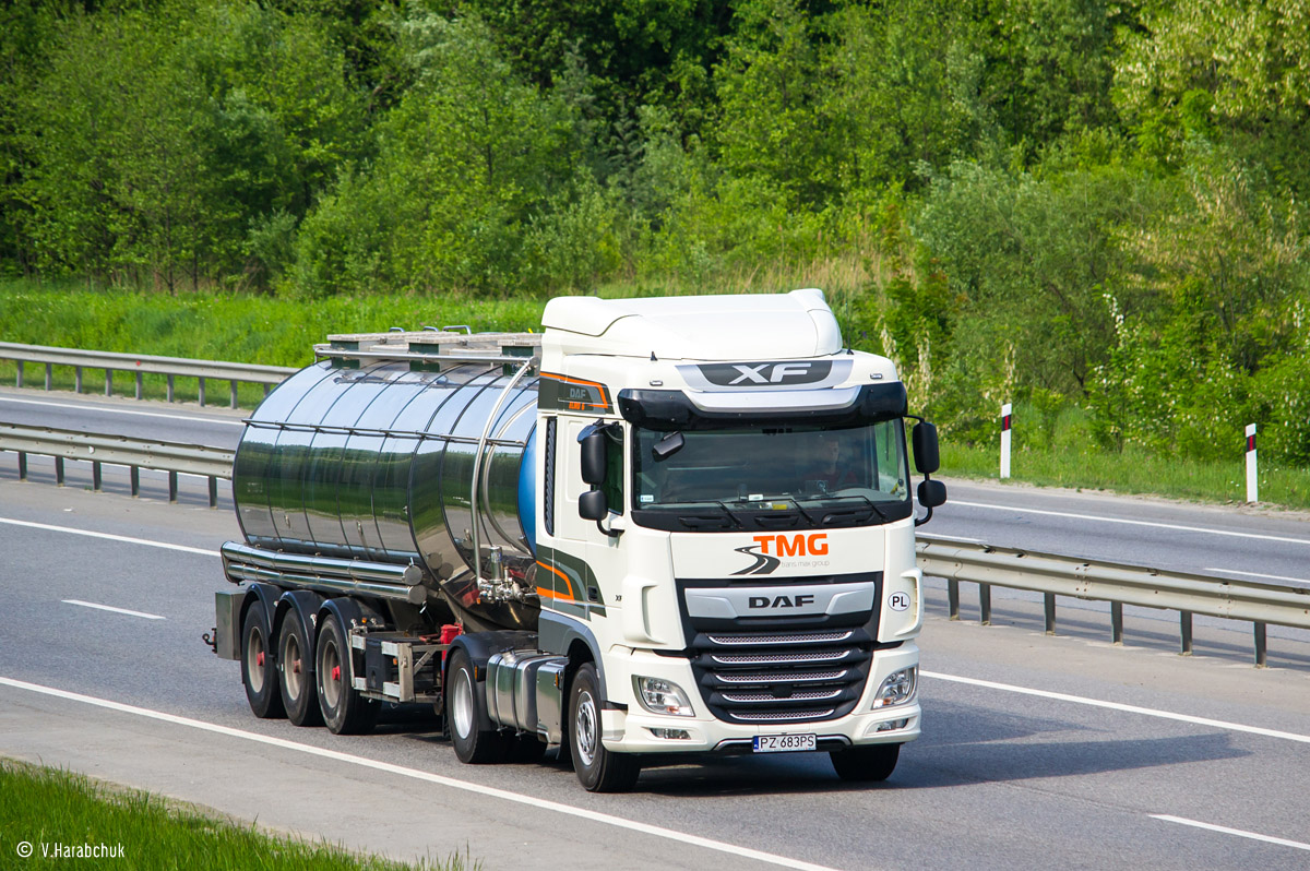 Польша, № PZ 683PS — DAF XF Euro6 FT