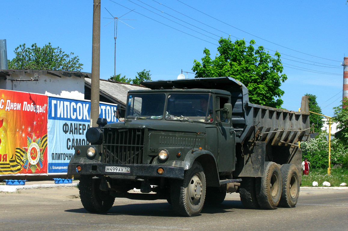 Марий Эл, № М 499 АХ 12 — КрАЗ-256Б1