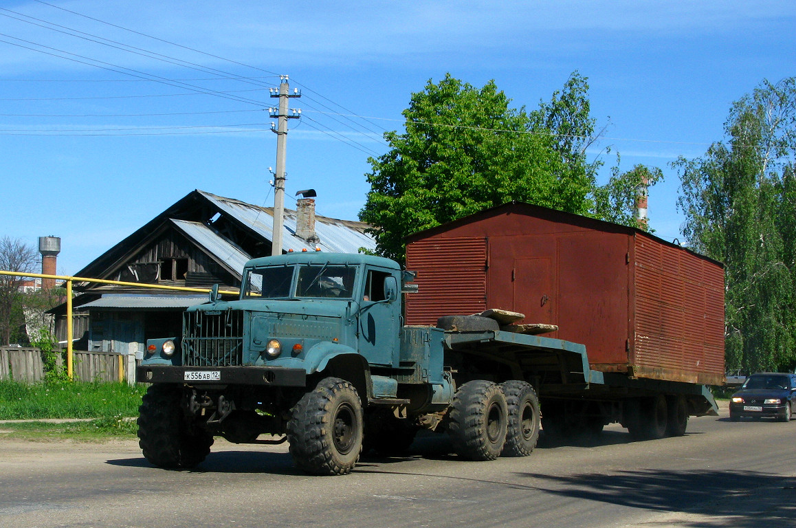 Марий Эл, № К 556 АВ 12 — КрАЗ-255В