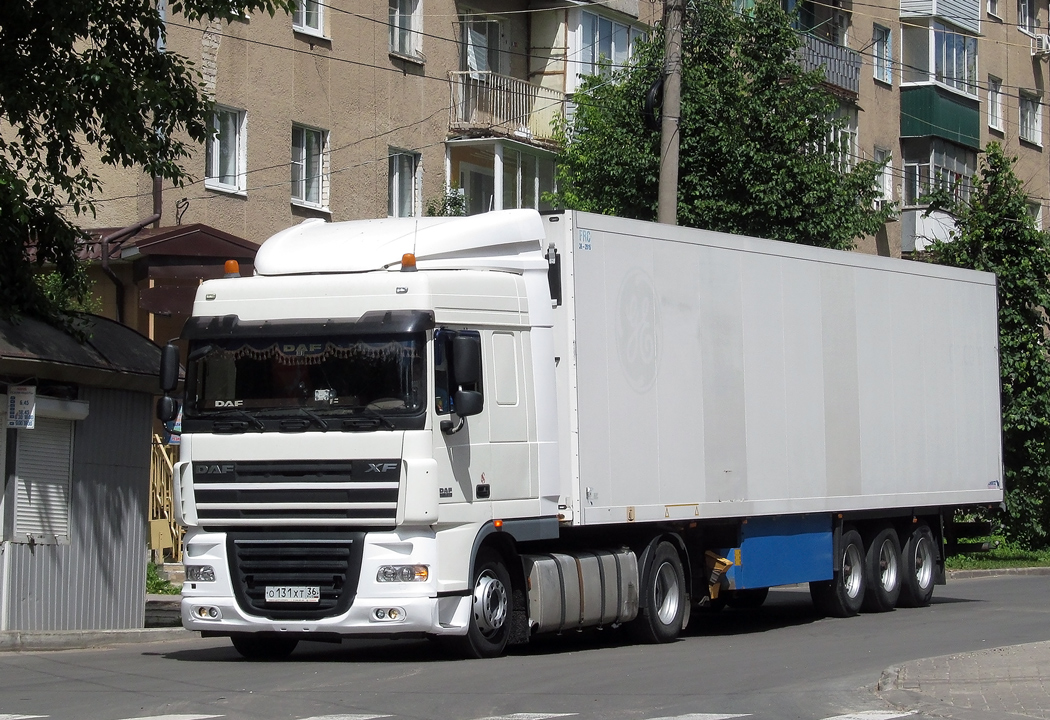 Воронежская область, № О 131 ХТ 36 — DAF XF105 FT