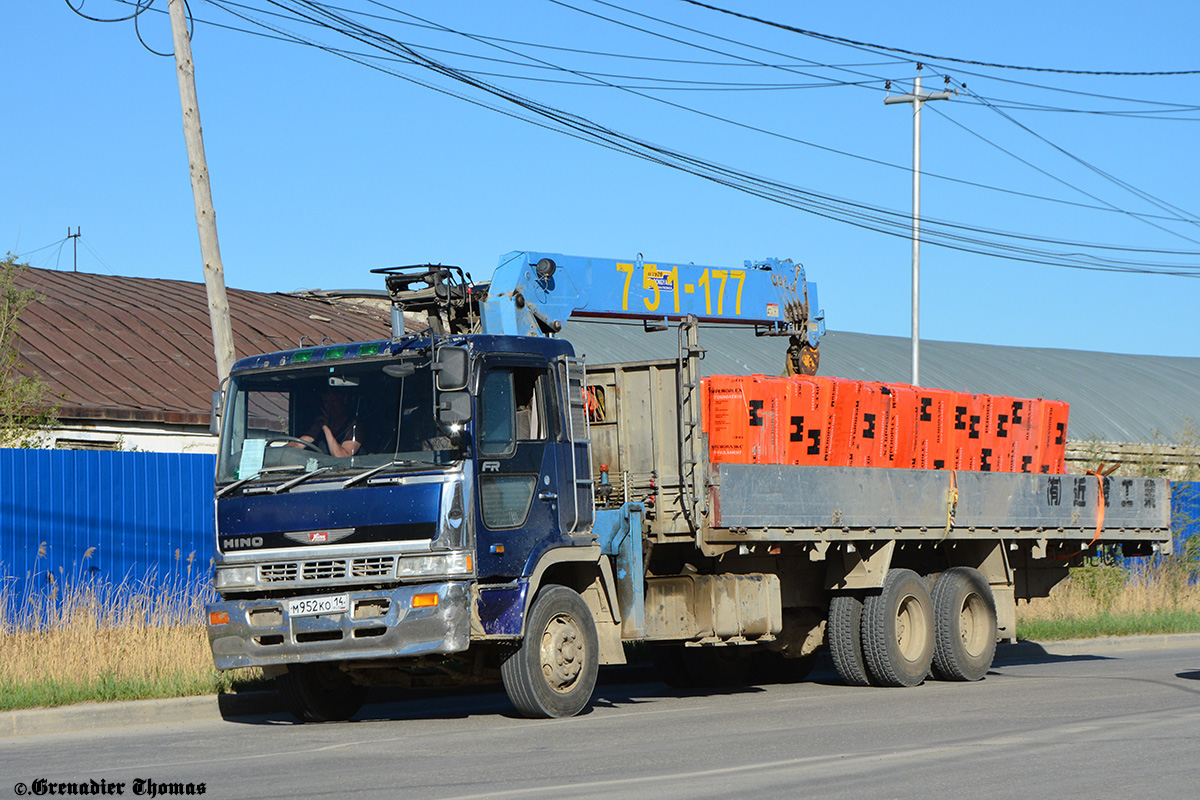 Саха (Якутия), № М 952 КО 14 — Hino FR