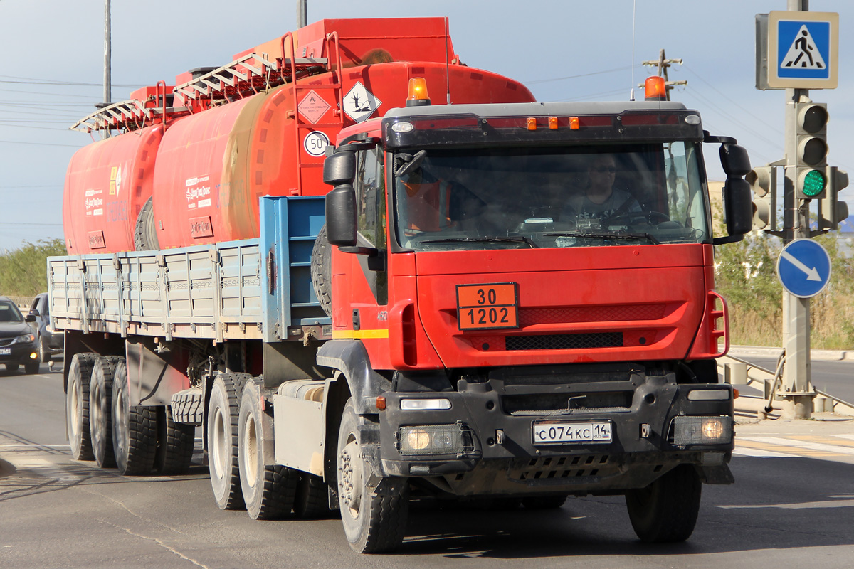 Саха (Якутия), № С 074 КС 14 — IVECO-AMT Trakker ('2007)