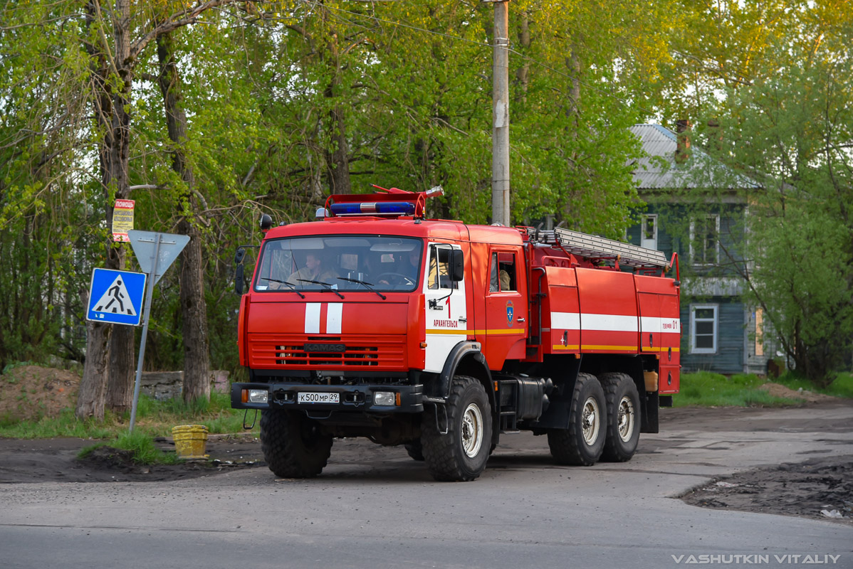 Архангельская область, № К 500 МР 29 — КамАЗ-43118-15 [43118R]