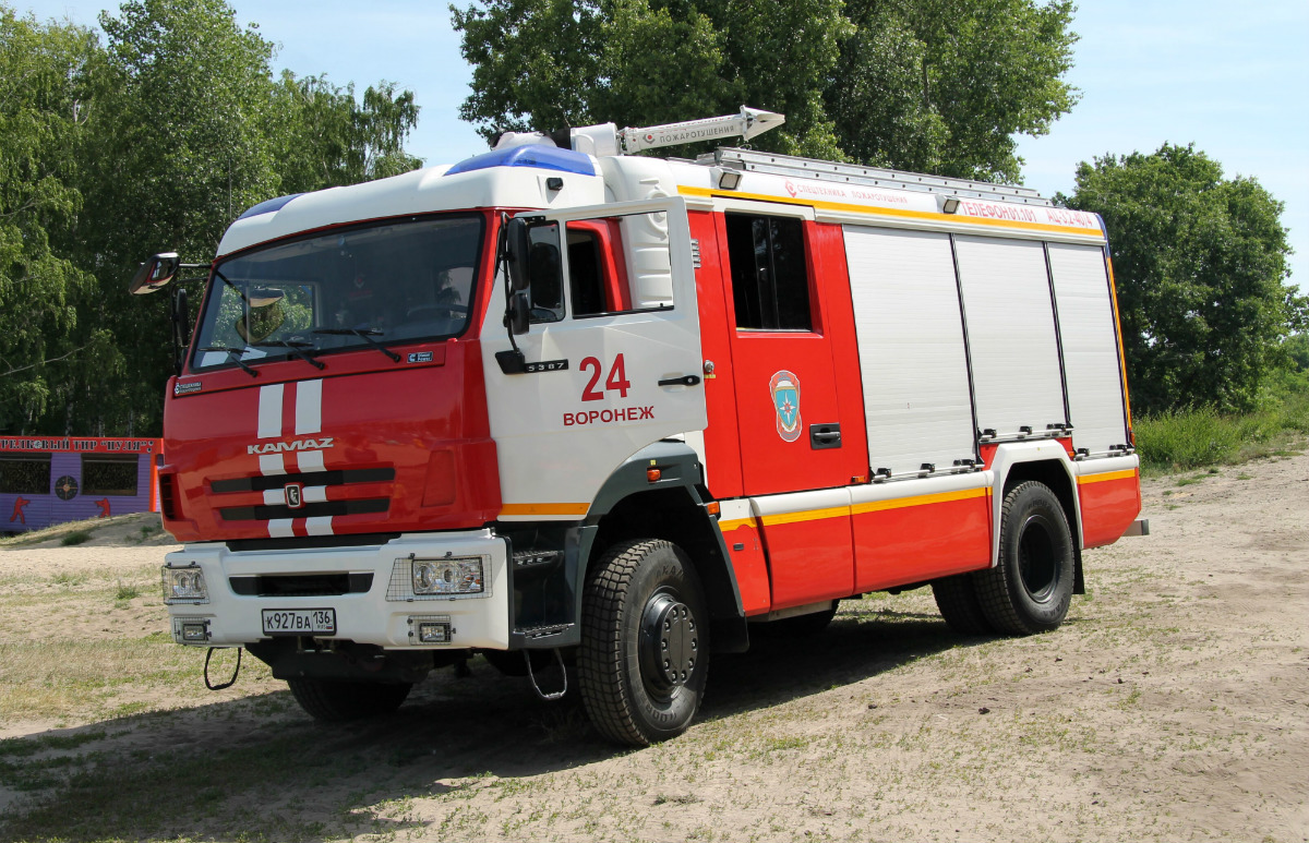 Воронежская область, № К 927 ВА 136 — КамАЗ-5387-RF [53870F-R]