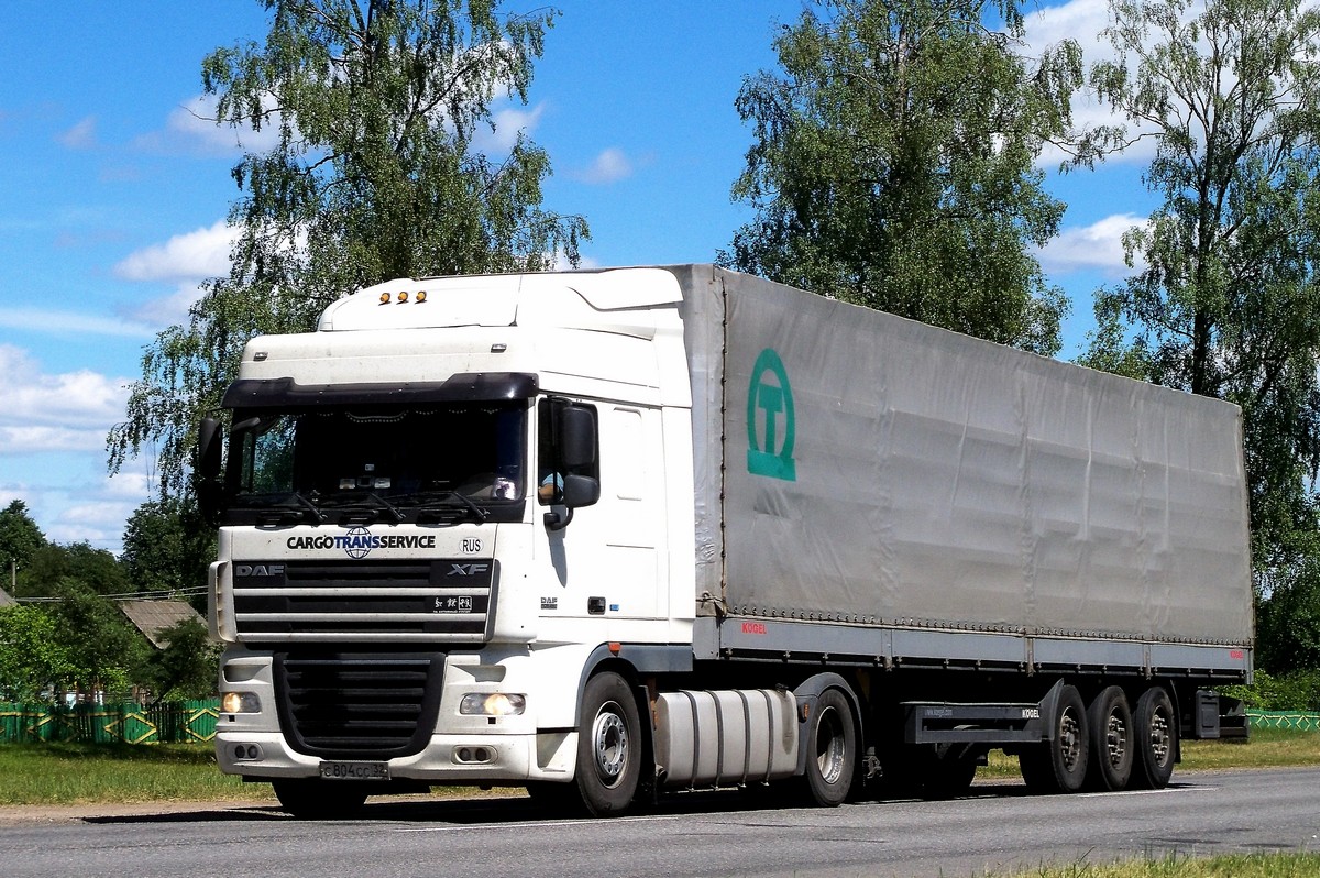 Брянская область, № С 804 СС 32 — DAF XF105 FT