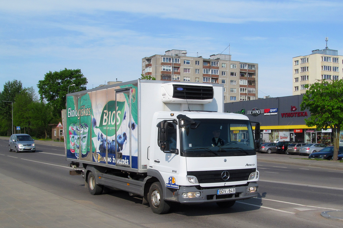 Литва, № EDV 649 — Mercedes-Benz Atego 916