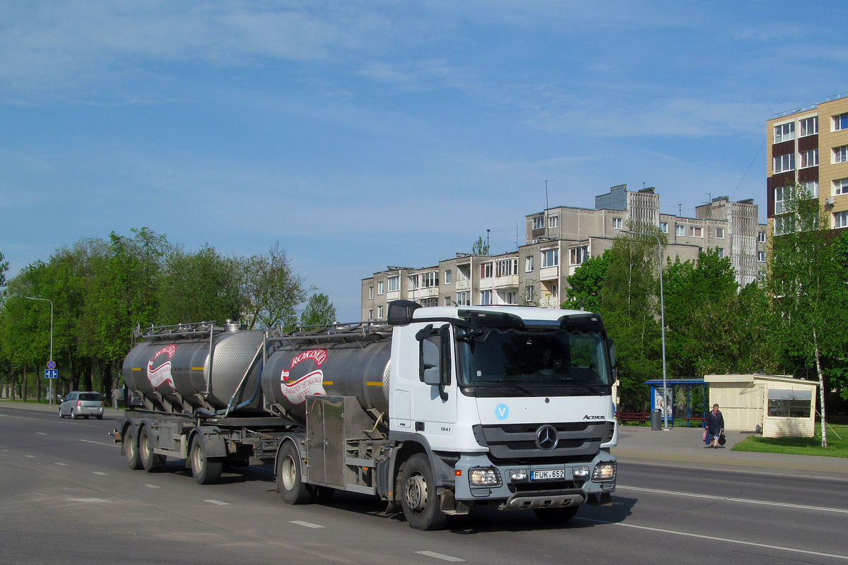 Литва, № FUK 652 — Mercedes-Benz Actros ('2009) 1841