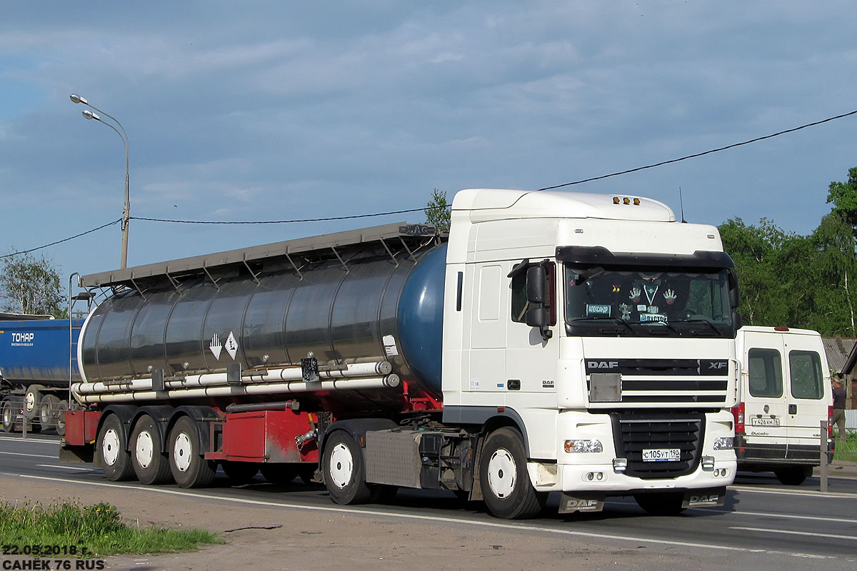 Московская область, № С 105 УТ 190 — DAF XF105 FT