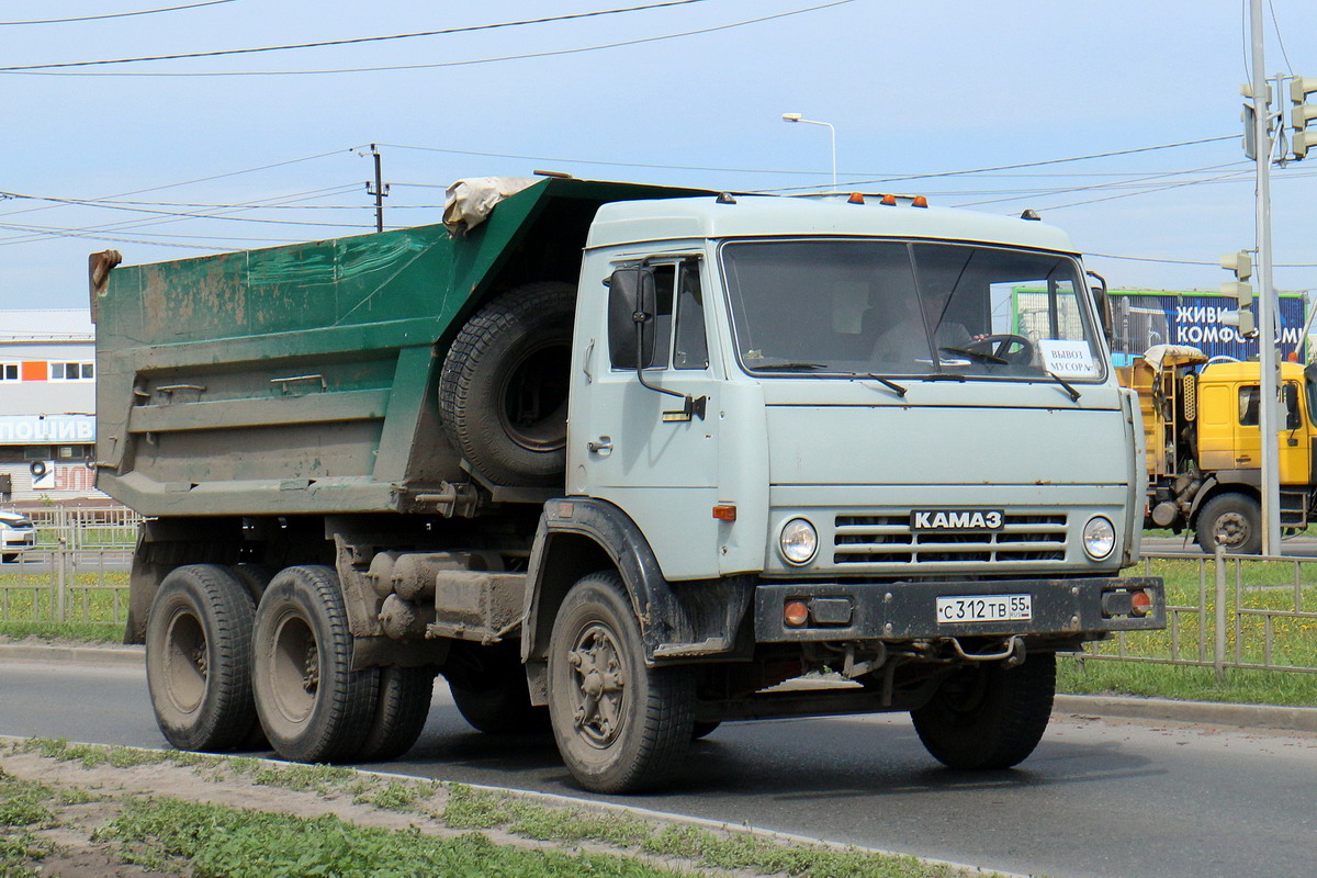 Омская область, № С 312 ТВ 55 — КамАЗ-55111 [551110]