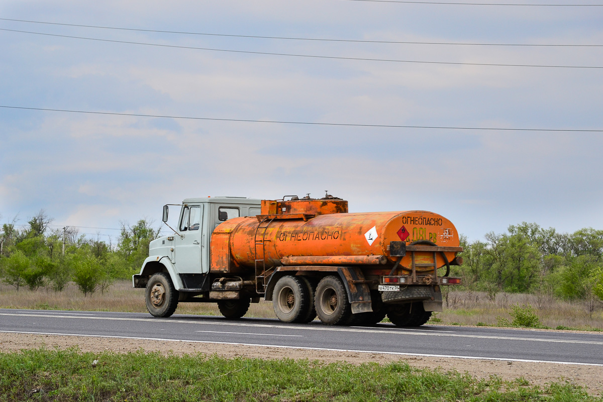 Волгоградская область, № А 470 ТК 34 — ЗИЛ-133Г42