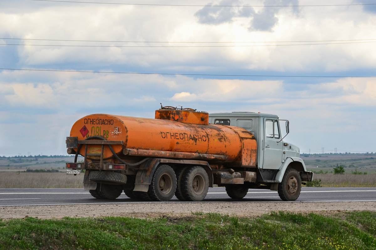 Волгоградская область, № А 470 ТК 34 — ЗИЛ-133Г42