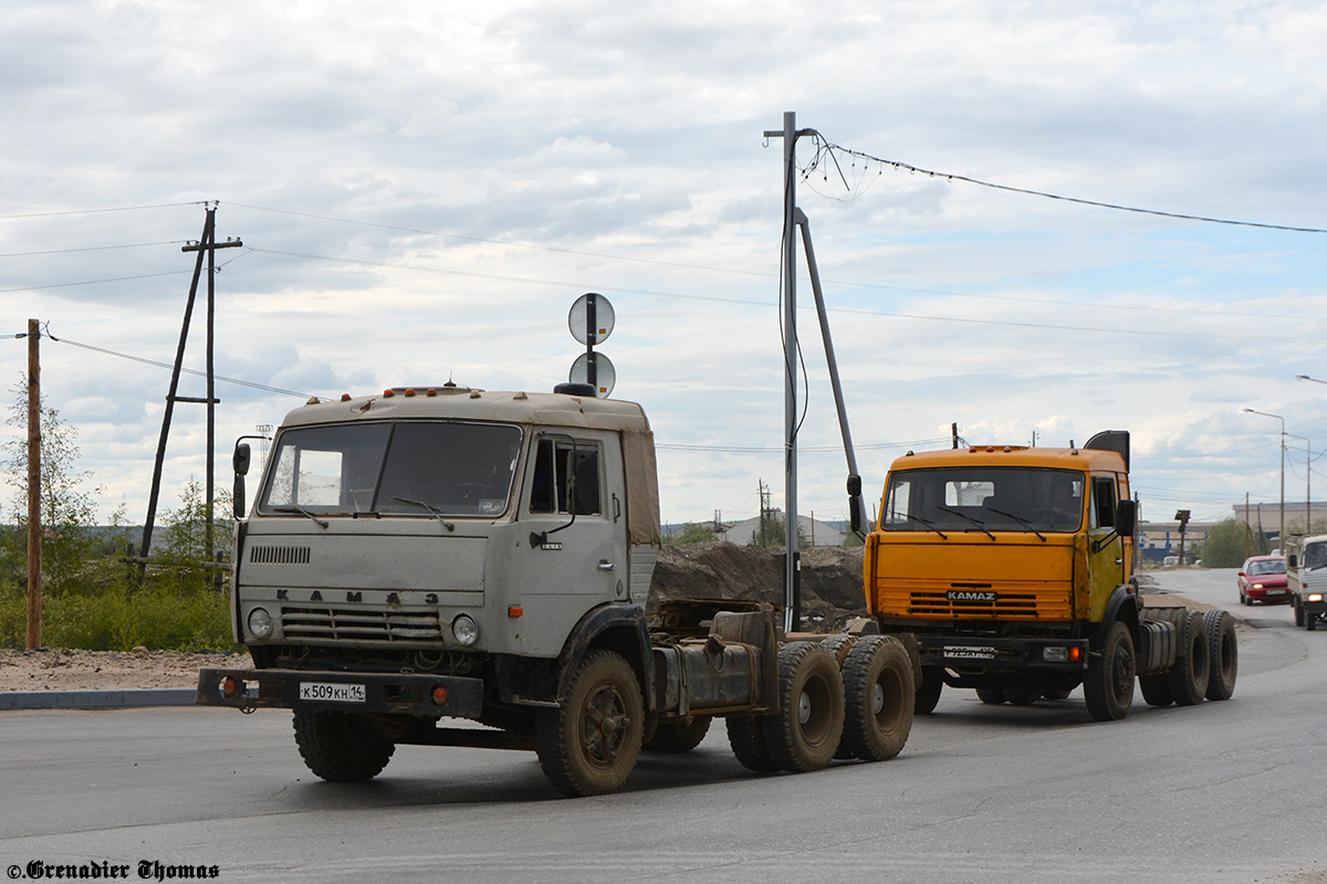 Саха (Якутия), № К 509 КН 14 — КамАЗ-5410