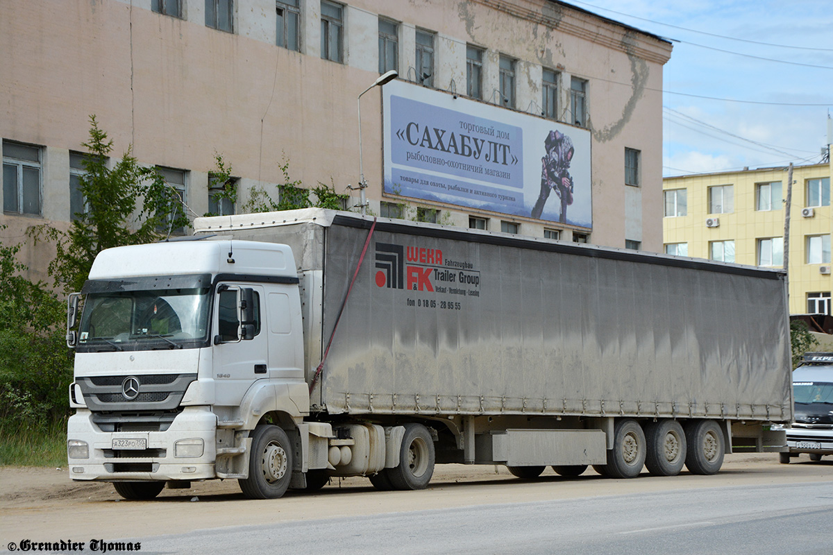 Московская область, № А 323 РО 750 — Mercedes-Benz Axor 1840