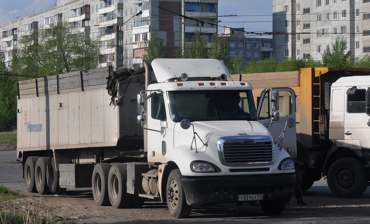 Тульская область, № Т 531 ЕТ 71 — Freightliner Columbia