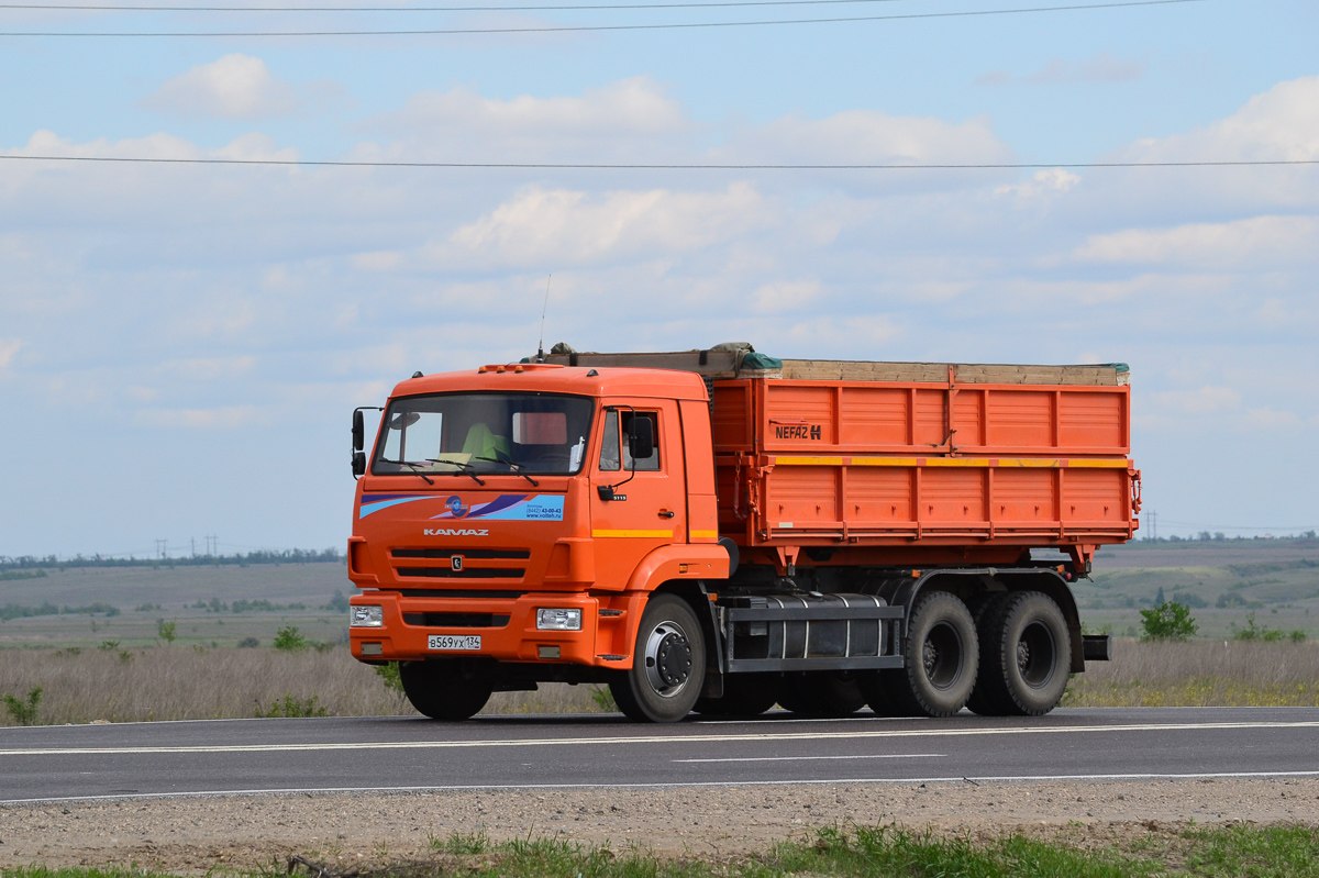 Волгоградская область, № В 569 УХ 134 — КамАЗ-65115-42