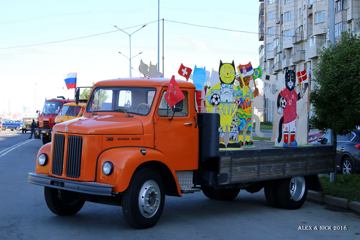 Санкт-Петербург, № (78) Б/Н 0025 — Scania-Vabis (общая модель)