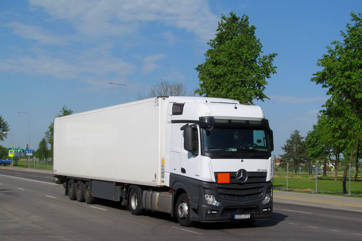 Литва, № JGD 012 — Mercedes-Benz Actros ('2011) 1845