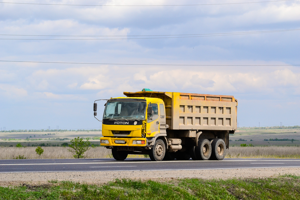 Волгоградская область, № А 762 КС 34 — Foton Auman BJ3251