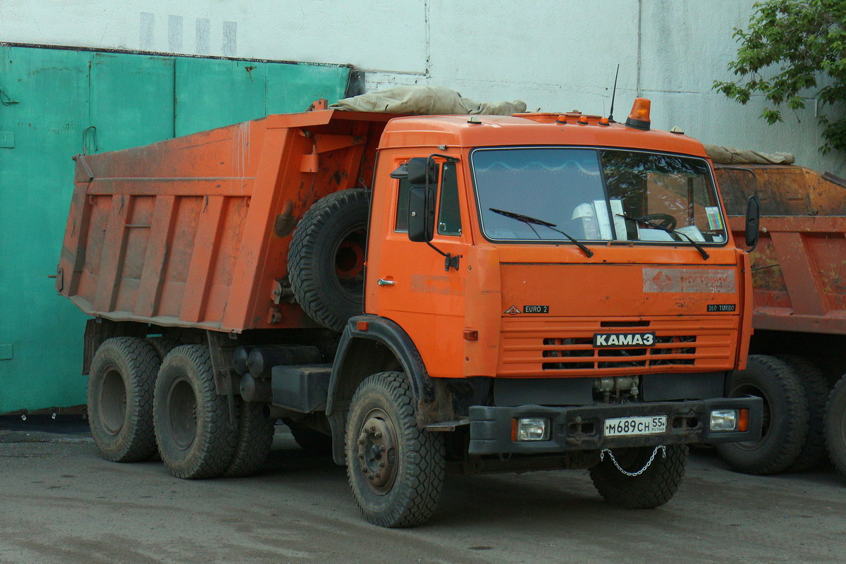 Омская область, № М 689 СН 55 — КамАЗ-65115 [651150]