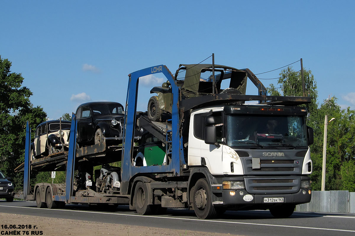 Самарская область, № У 312 ВК 163 — Scania ('2004) P340