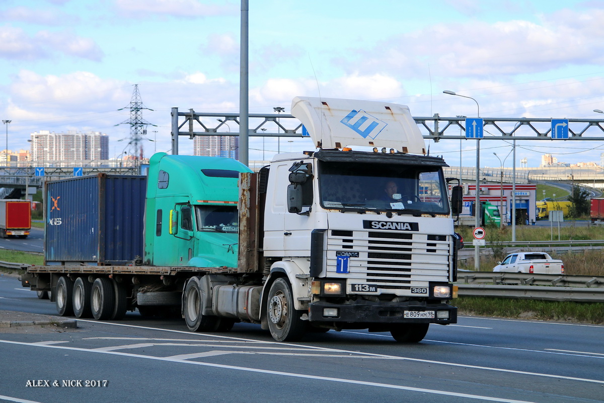 Санкт-Петербург, № Е 809 НМ 98 — Scania (II) R113M