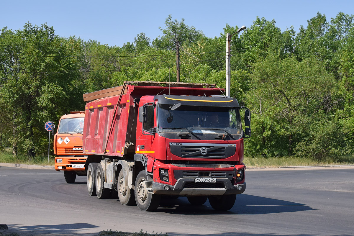 Волгоградская область, № С 800 УС 34 — Volvo ('2010) FMX.400 [X9P]