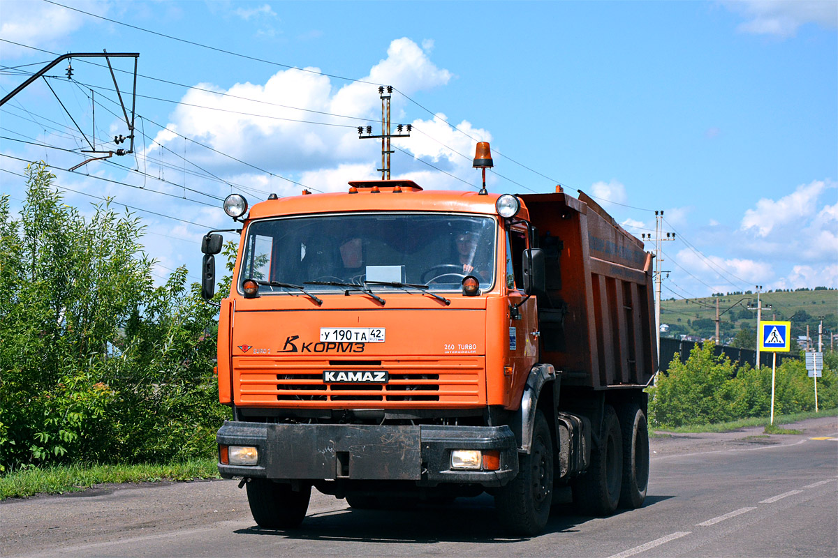 Кемеровская область, № У 190 ТА 42 — КамАЗ-65115-15 [65115R]