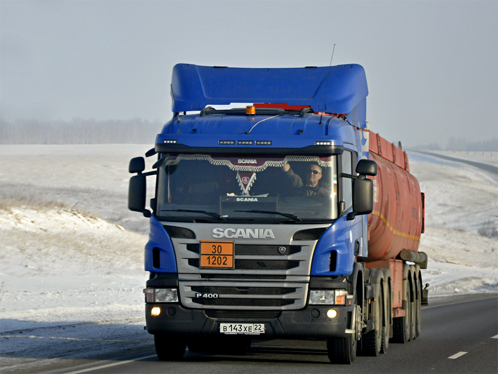 Алтайский край, № В 143 ХЕ 22 — Scania ('2011) P400