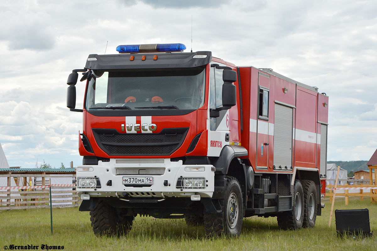 Саха (Якутия), № М 370 МА 14 — IVECO-AMT Trakker ('2013)