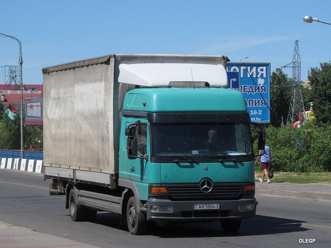 Витебская область, № АК 5864-2 — Mercedes-Benz Atego 823