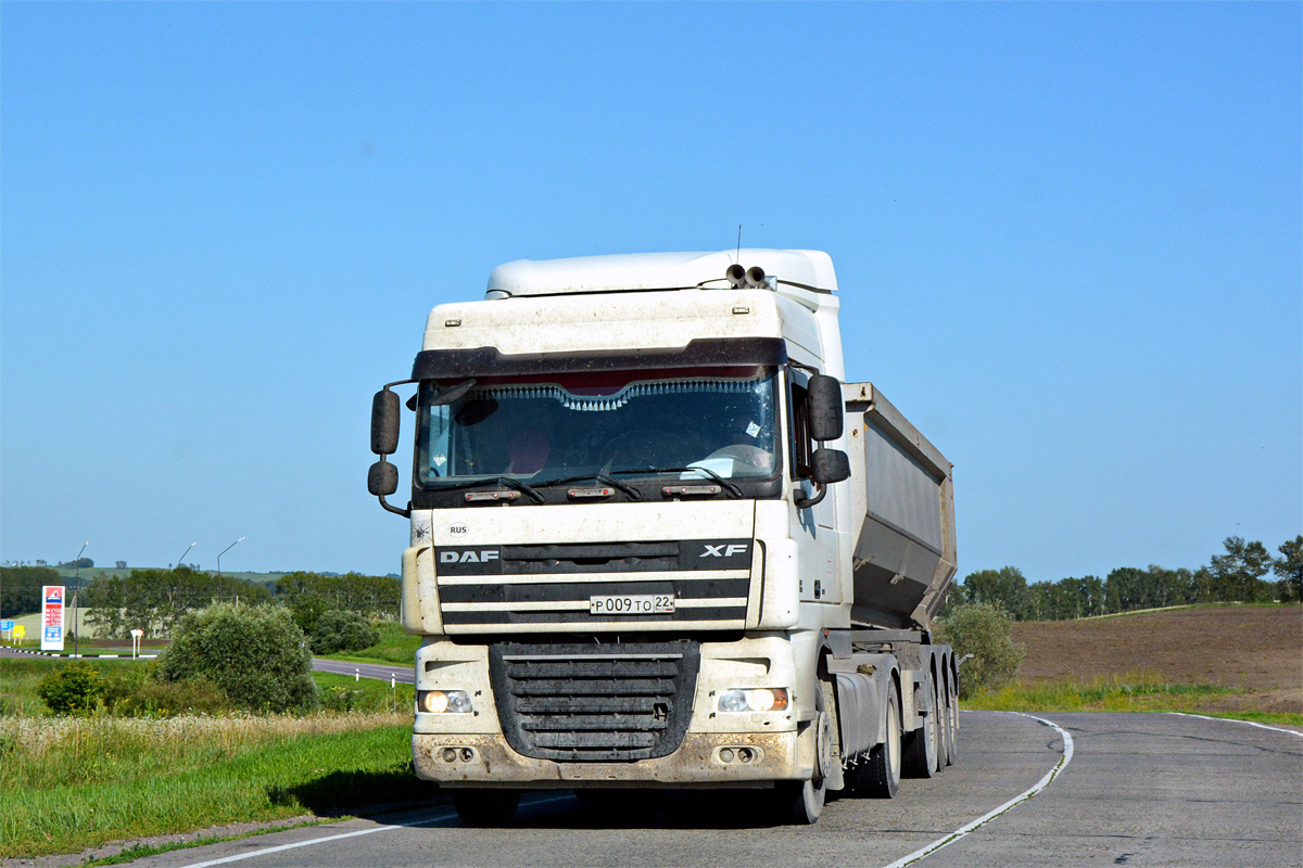 Алтайский край, № Р 009 ТО 22 — DAF XF105 FT