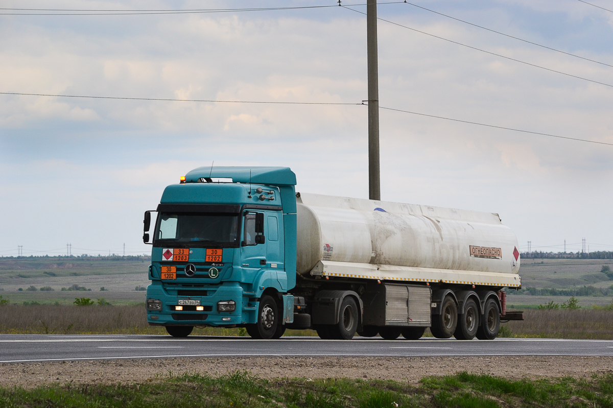 Волгоградская область, № С 267 ЕО 34 — Mercedes-Benz Axor 1844