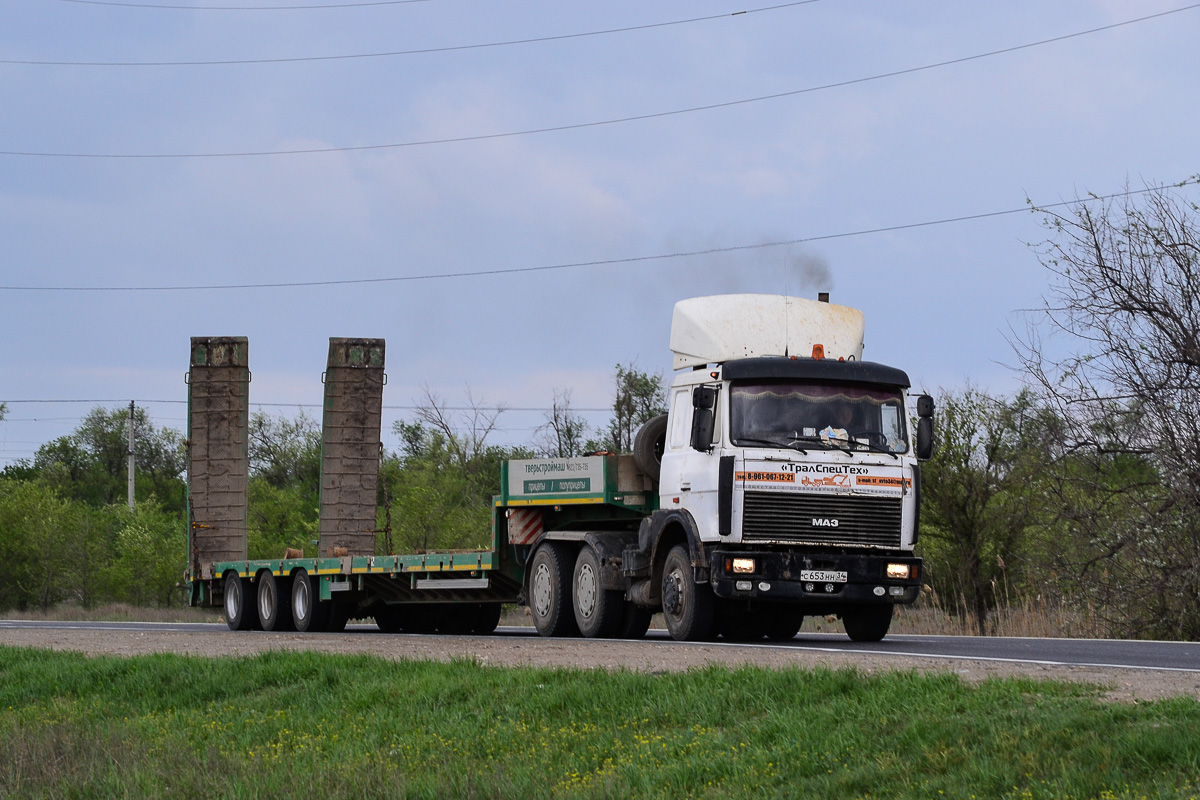 Волгоградская область, № С 653 НН 34 — МАЗ-642205