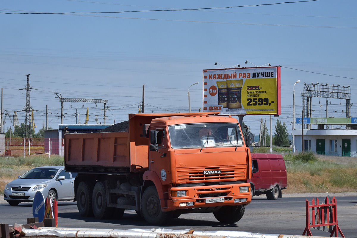 Волгоградская область, № Р 604 ЕХ 34 — КамАЗ-6520-06 [65200F]