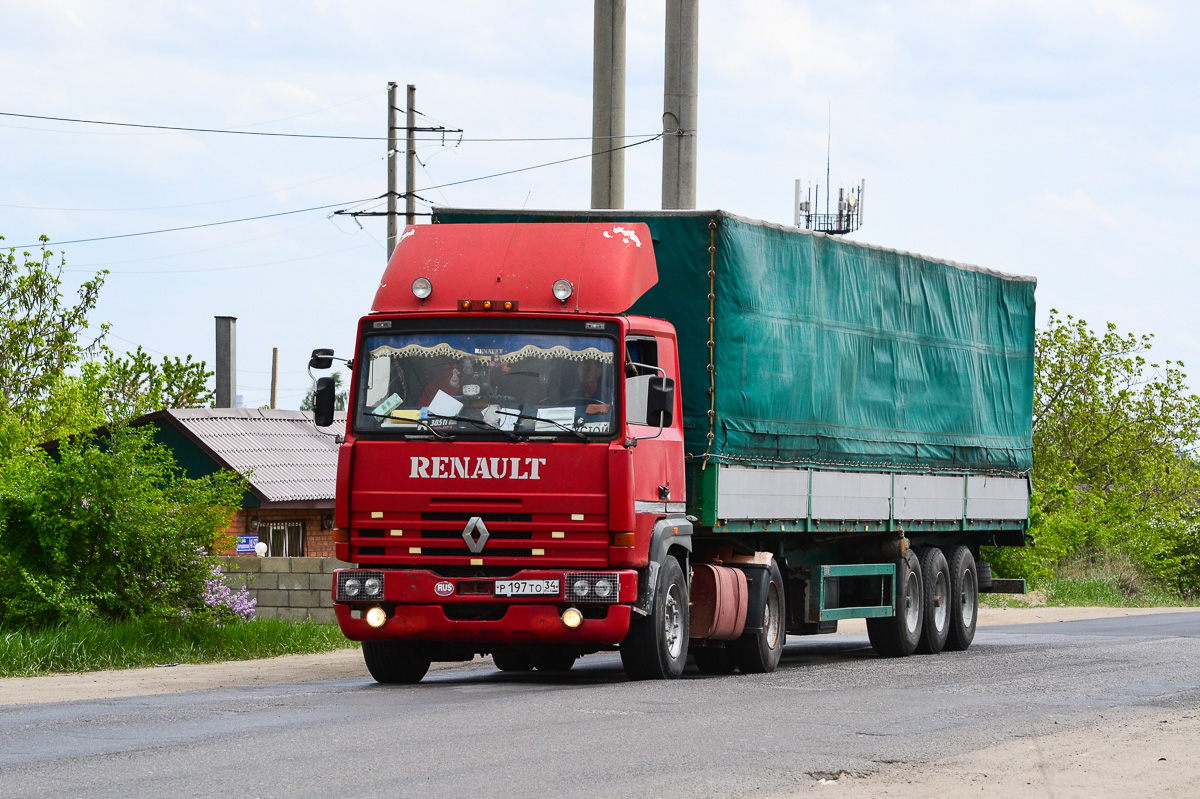 Волгоградская область, № Р 197 ТО 34 — Renault R-Series Major