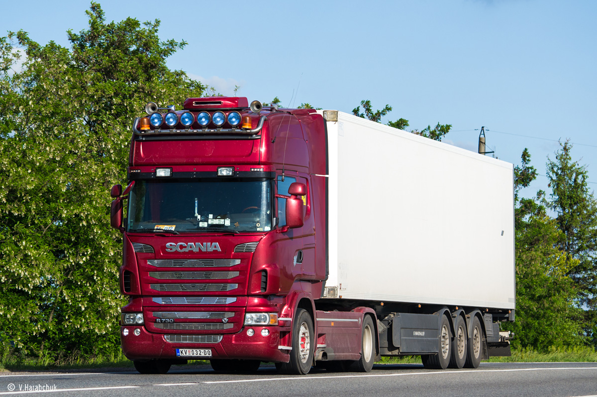 Сербия, № KV 032-DO — Scania ('2009) R730