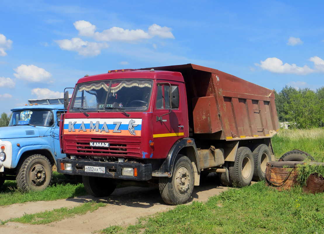 Нижегородская область, № О 002 ХХ 152 — КамАЗ-65115-02 [65115C]