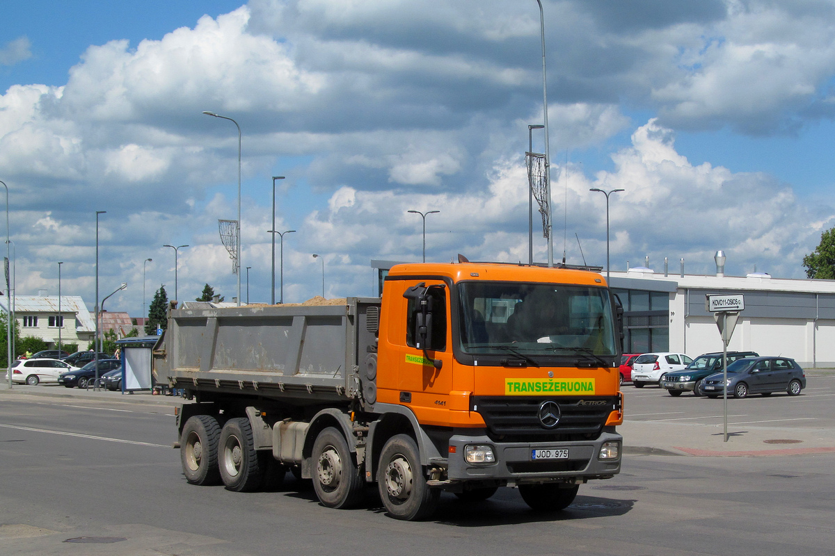 Литва, № JOD 975 — Mercedes-Benz Actros ('2003) 4141