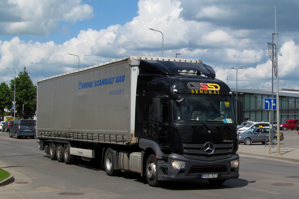 Литва, № HHR 521 — Mercedes-Benz Actros ('2011) 1840