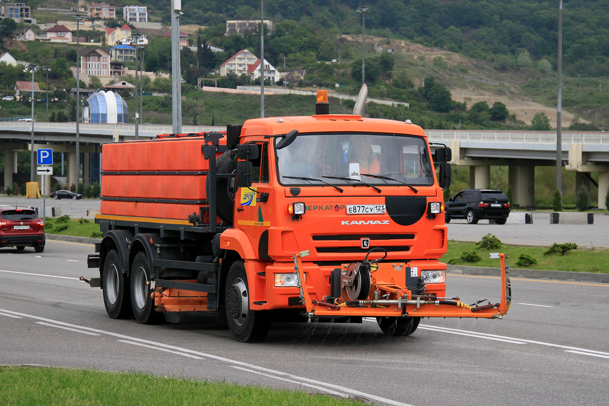 Краснодарский край, № Е 877 СУ 123 — КамАЗ-65115-L4